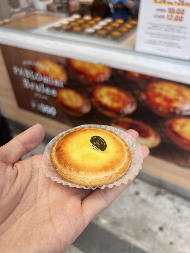  【大阪甜點控注意🍮】心齋橋PABLO mini 必試焦香起司撻！