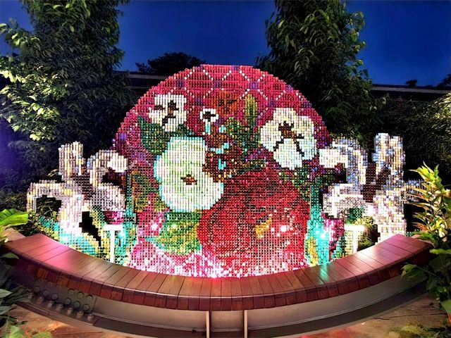 The vibrant and colorful Peranakan Tiles