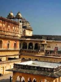 🏯 Amber Fort, Jaipur – A Royal Journey Through Time 👑