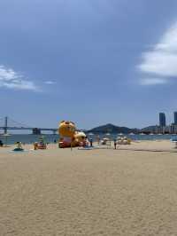광안리 바닷가에서 만난 라이언과 춘식이🐻 포토존 후기