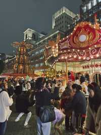 ตลาดคริสต์มาสริมแม่น้ำสุดโรแมนติกในเซี่ยงไฮ้