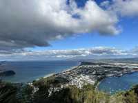 紐西蘭超棒景點—🌅 山與海之間的喘息｜Mount Maunganui Summit