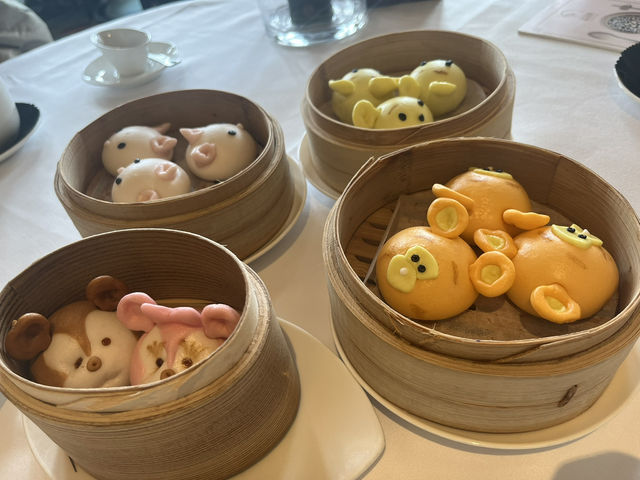 【香港ディズニーランドホテル】可愛い飲茶🥟のレストラン★クリスタルロータス
