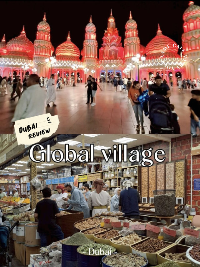 Global village Dubai เที่ยวรอบโลกในคืนเดียว🐪🏔️