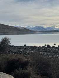 Tekapo - Lake, Dog statue & Church 