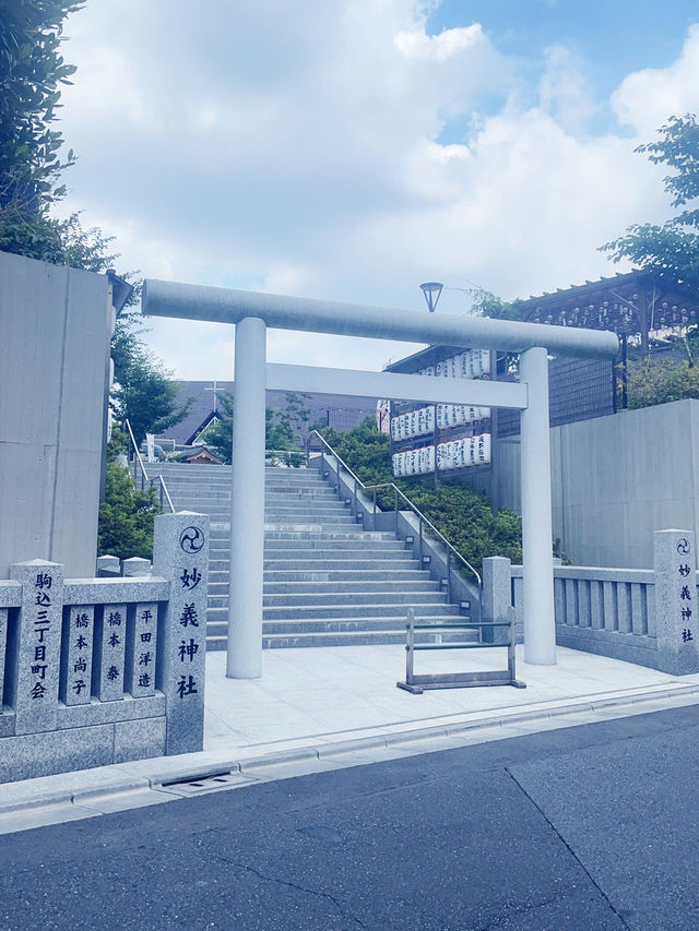 在貓咪神職的注視下參拜：東京妙義神社輕旅行