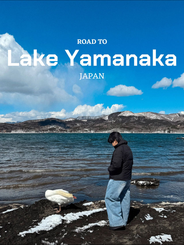 Road to Lake Yamanaka ❄️