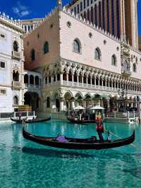Venetian Outdoor Canal – Sun-Drenched Beauty Under the Vegas Sky ☀️🌊