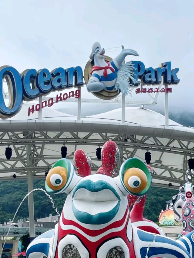 🌊 Water World Ocean Park, Hong Kong – Fun in Every Drop!