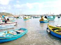 Marsaxlokk fishing village in Malta is unique