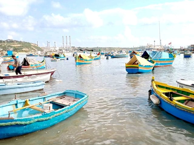 Marsaxlokk fishing village in Malta is unique