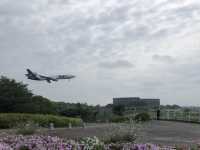 成田空港の飛行機が近い空の駅✈️
