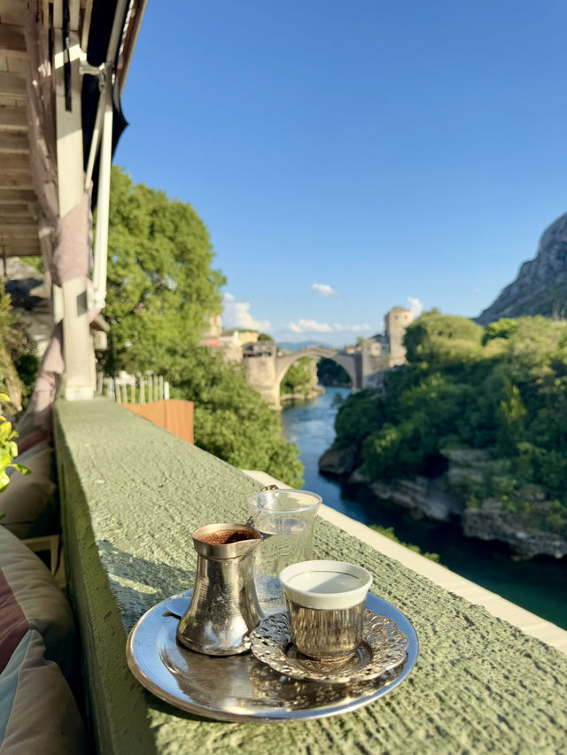 SIT BACK, SIP, AND ENJOY THE OLD BRIDGE IN MOSTAR