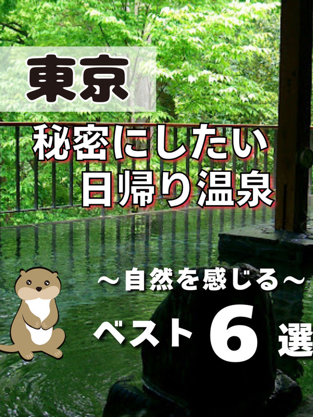 【東京】秘密にしたい日帰り温泉♨️6選📸