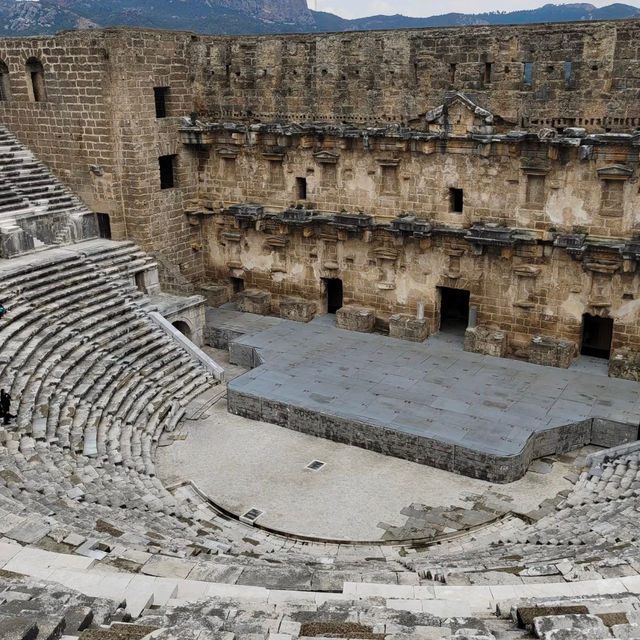 Aspendos Theatre – A Masterpiece of Ancient Roman Architecture