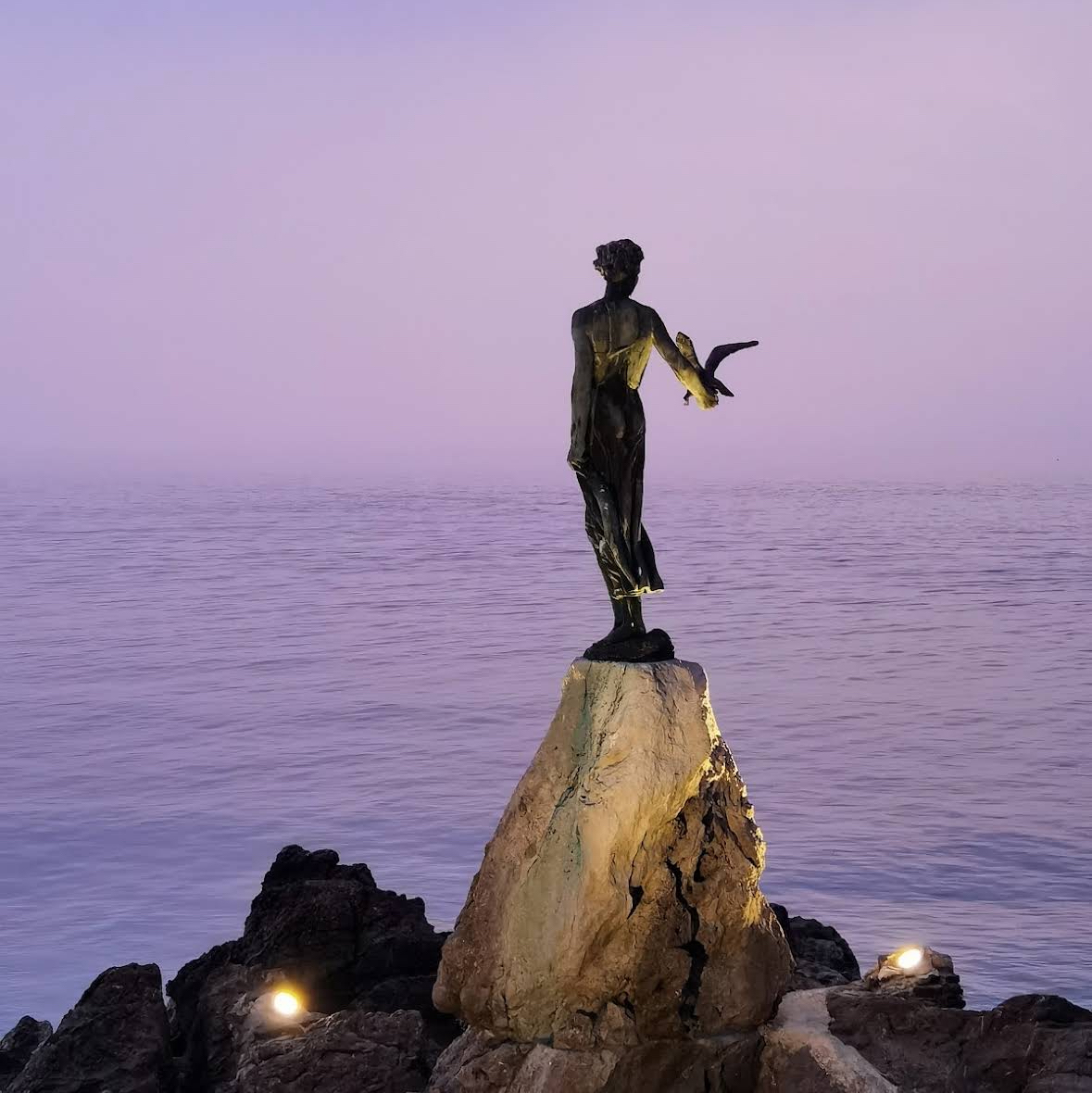 Maiden with the Seagull – Timeless Symbol of Opatija