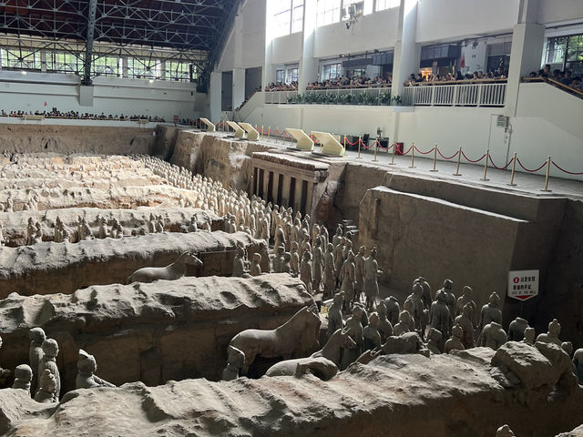 Xi An - a place with nature wonders, good food and historical handsome stone statue