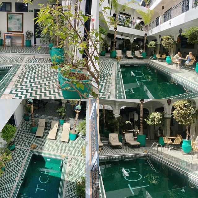Poolside Bliss: The Central House Marrakech Medina 🌿