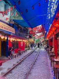 【ハノイ/観光スポット】有名なトレインストリート🛤️