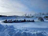 Snow Bliss in a Snow Valley ☃️❄️🥰