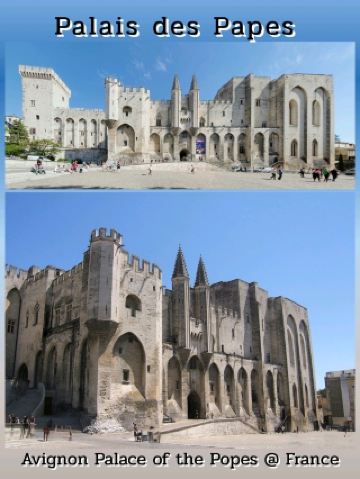Avignon Palace of the Popes @ France