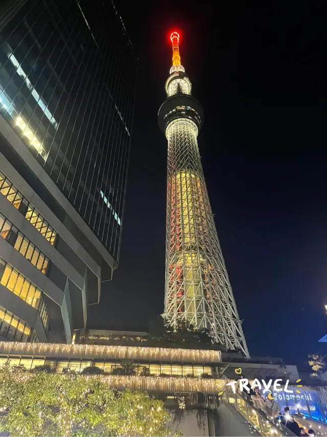 도쿄 여행의 시작지로 이만한 곳이 없죠. 아사쿠사 도쿄스카이트리