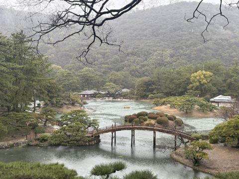 二月高松最強「香氣地標」：160 株紅白梅花盛開，解鎖日式庭園極致美學