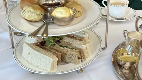 Enjoying a Traditional English Afternoon Tea in England. — traveler post in Harrogate