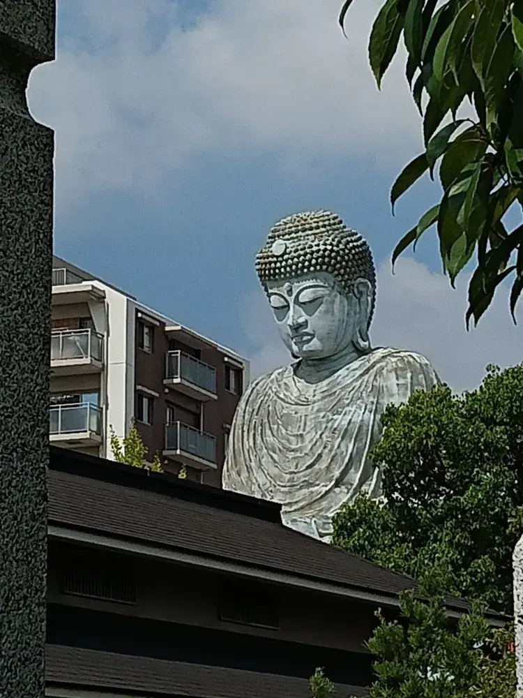 【住宅街の大仏】兵庫県　能福寺