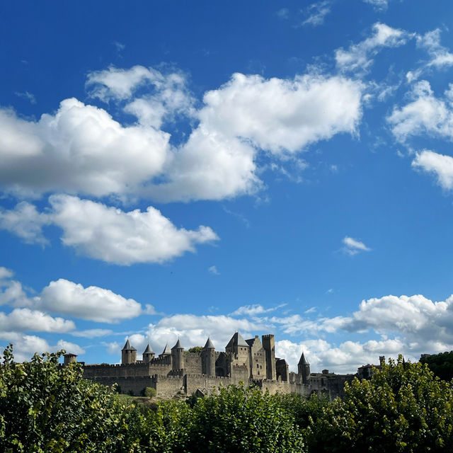 Fairytale Castle in Carcassonne, France