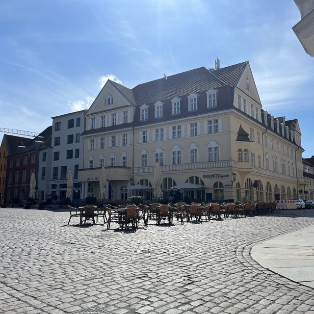 Alter Market Stralsund… Have seat and sip