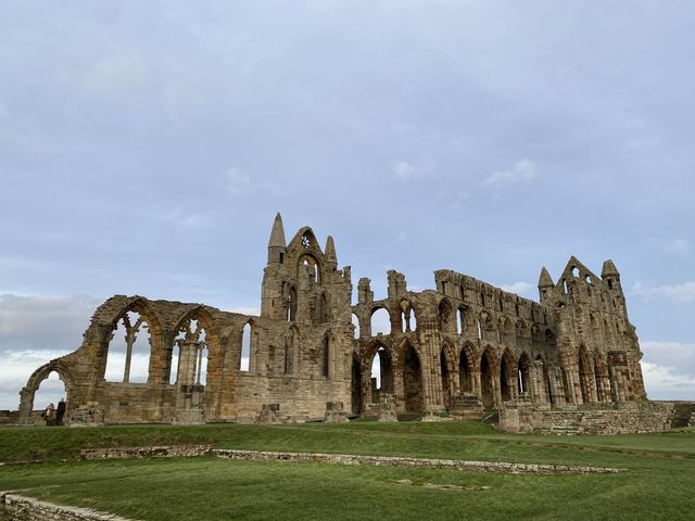 A Gothic Sentinel Overlooking Yorkshire's Sea