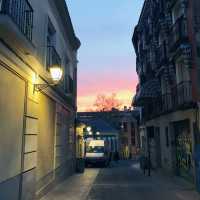 The streets of Madrid 