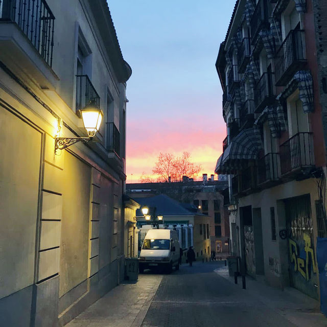The streets of Madrid 