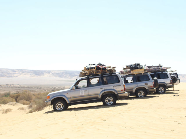 My first time in an Egyptian Desert
