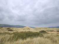 Dunes of fun in Ynyslas, Wales.