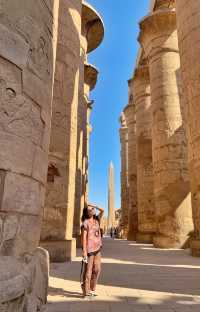 【Travel around the 🌍 world】Egypt 🇪🇬 Luxor. Karnak Temple portrait photography.