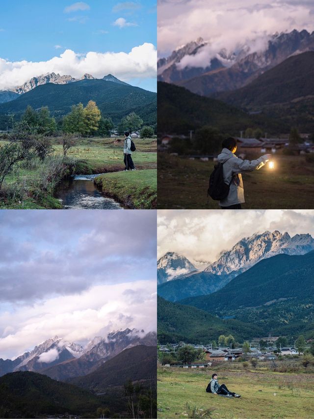 不用早起，雲南麗江小眾日照金山觀看點