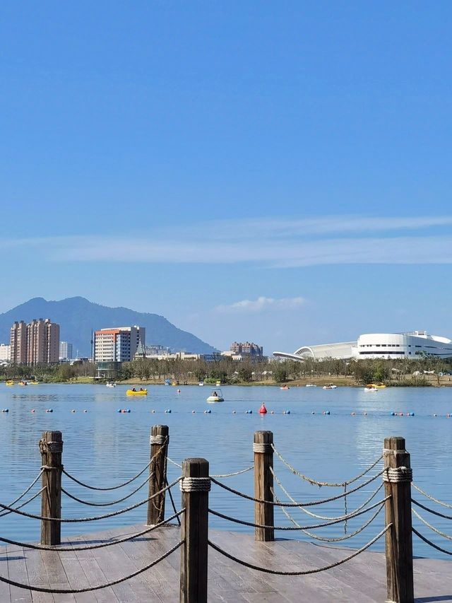 福州丨旗山湖公園丨真的不是國外