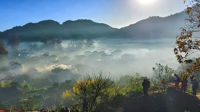 婺源縣石城紅葉