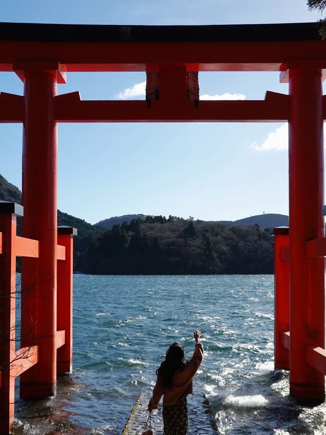 箱根一日🗻悠閒景點泡湯一網打盡！
