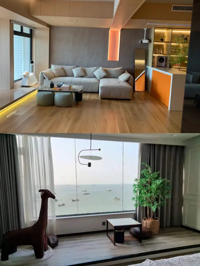 Hotels on Nan'ao Island offer a complete view of both sunrise and sunset