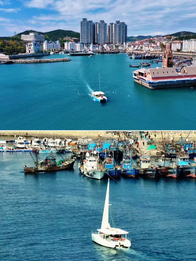 ฉันพบสถานที่ถ่ายรูปที่มีความงามสุดๆ ที่ท่าเรือประมงในเมืองไต้หลี่น