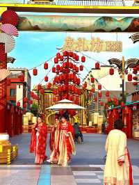 在大唐不夜城，開啟一場徒步奇幻之旅