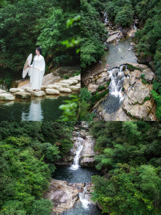 金庸大峽谷，臥龍谷再現武俠情景