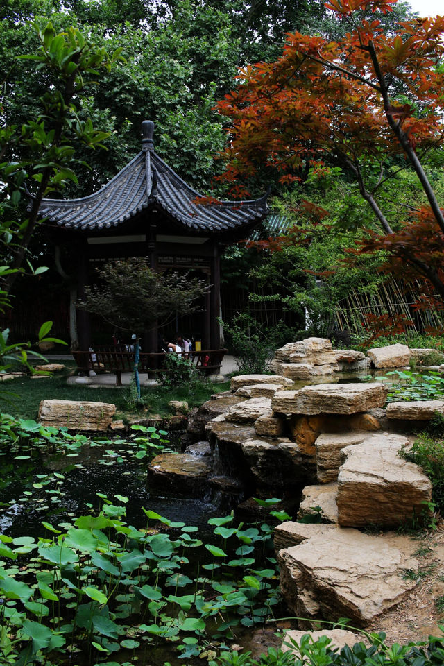 碧沙崗公園-藏著鄭州才懂的忠義和浪漫