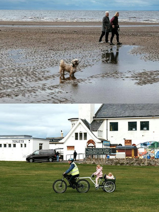 Ayr Beach: Scotland's coastal resort 🏖️