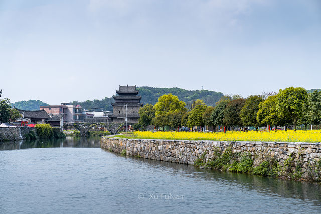 The millennium-old ancient village of Shanggan Tang Village in Jiangyong, Hunan, with a single surname for the entire village 🏘️