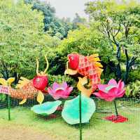 中秋來逛逛廣州文化公園燈展啦