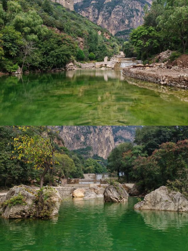 不愧是北方的九寨溝，值得一去———邢台最夢幻的雲夢山!。